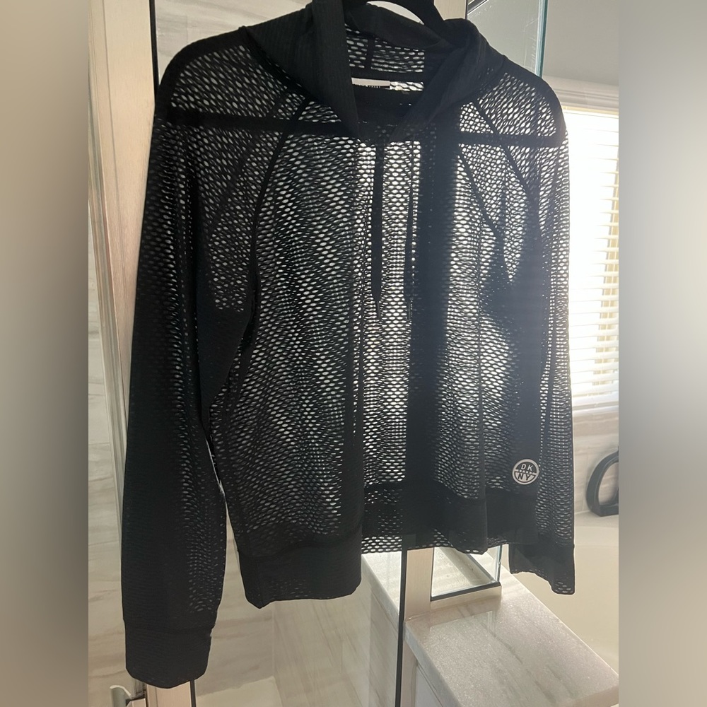 DKNY sport active blk pullover